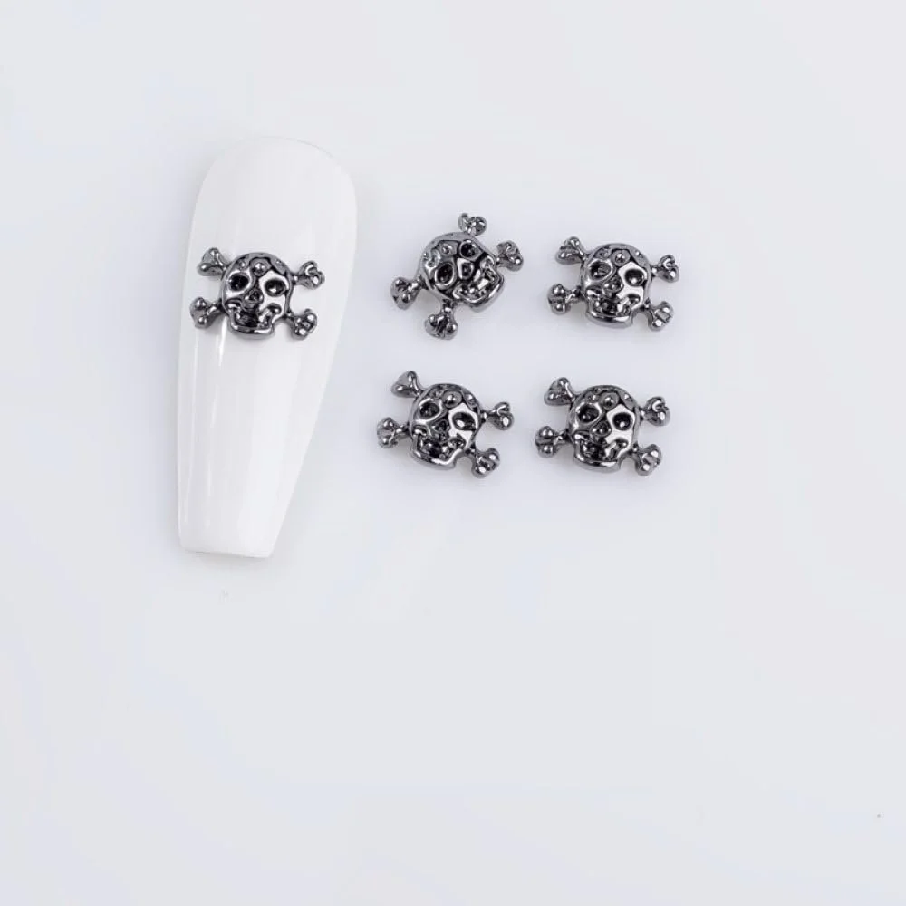 Череп Прикраси для нігтів qbodp 50 шт., фото №1