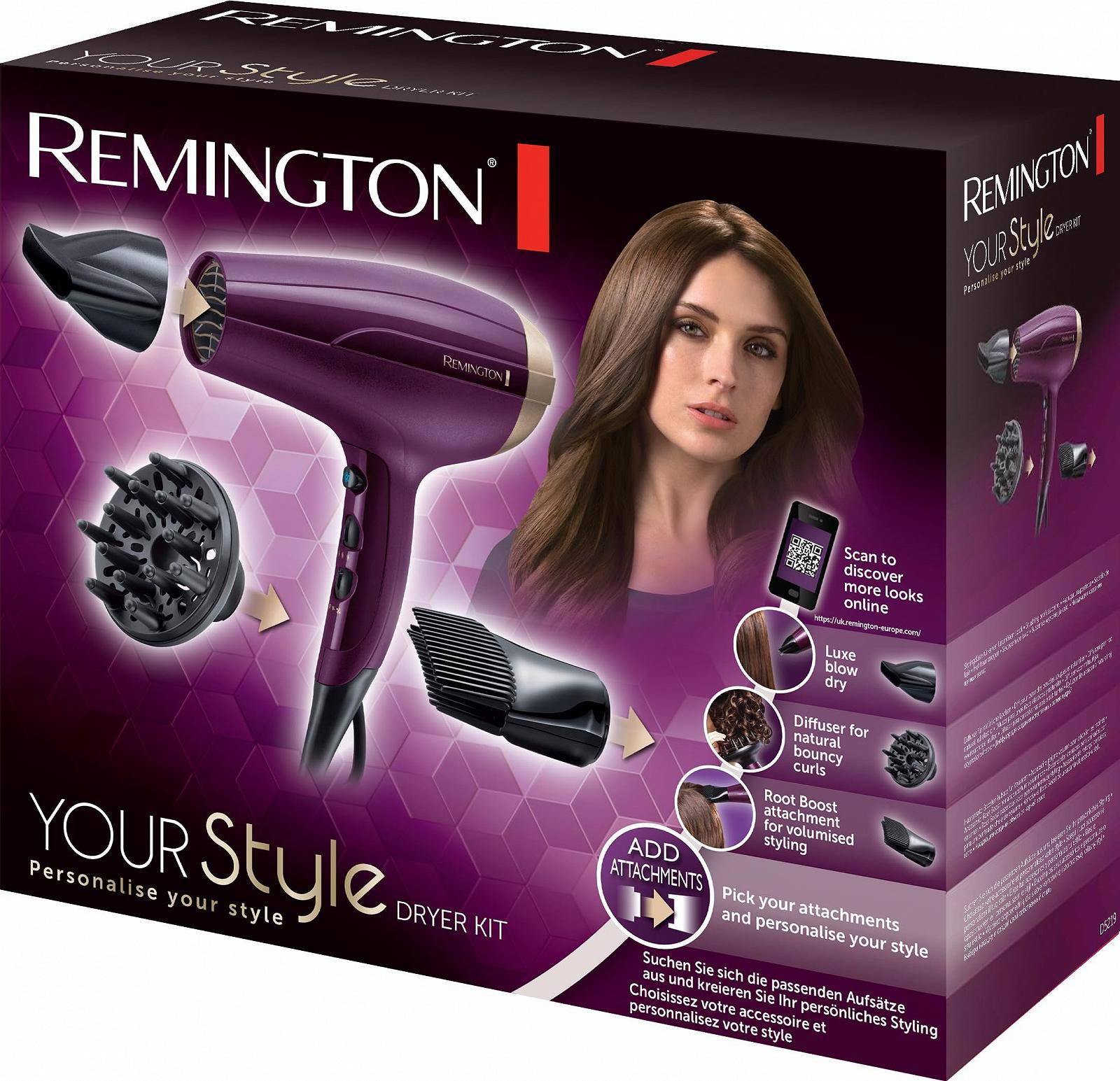 Фен Remington Your Style D 5219, 2300 Вт, 1 шт., фото №7