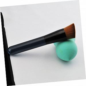Кисть minkissy для макияжа с наклонной плоской головкой, кисть для основы, кисть для румян, кисть для пудры, искусственное волокно, инструмент для макияжа synthetic.ua - Фото 1