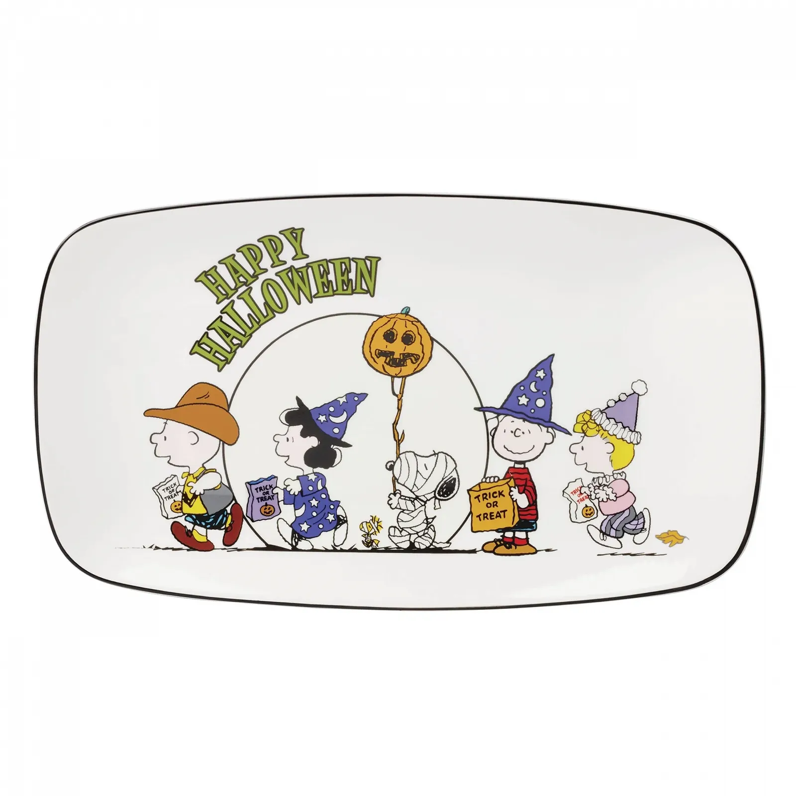 Піднос для закусок Lenox The Great Pumpkin 35,5 см, Хелловін, фото №1