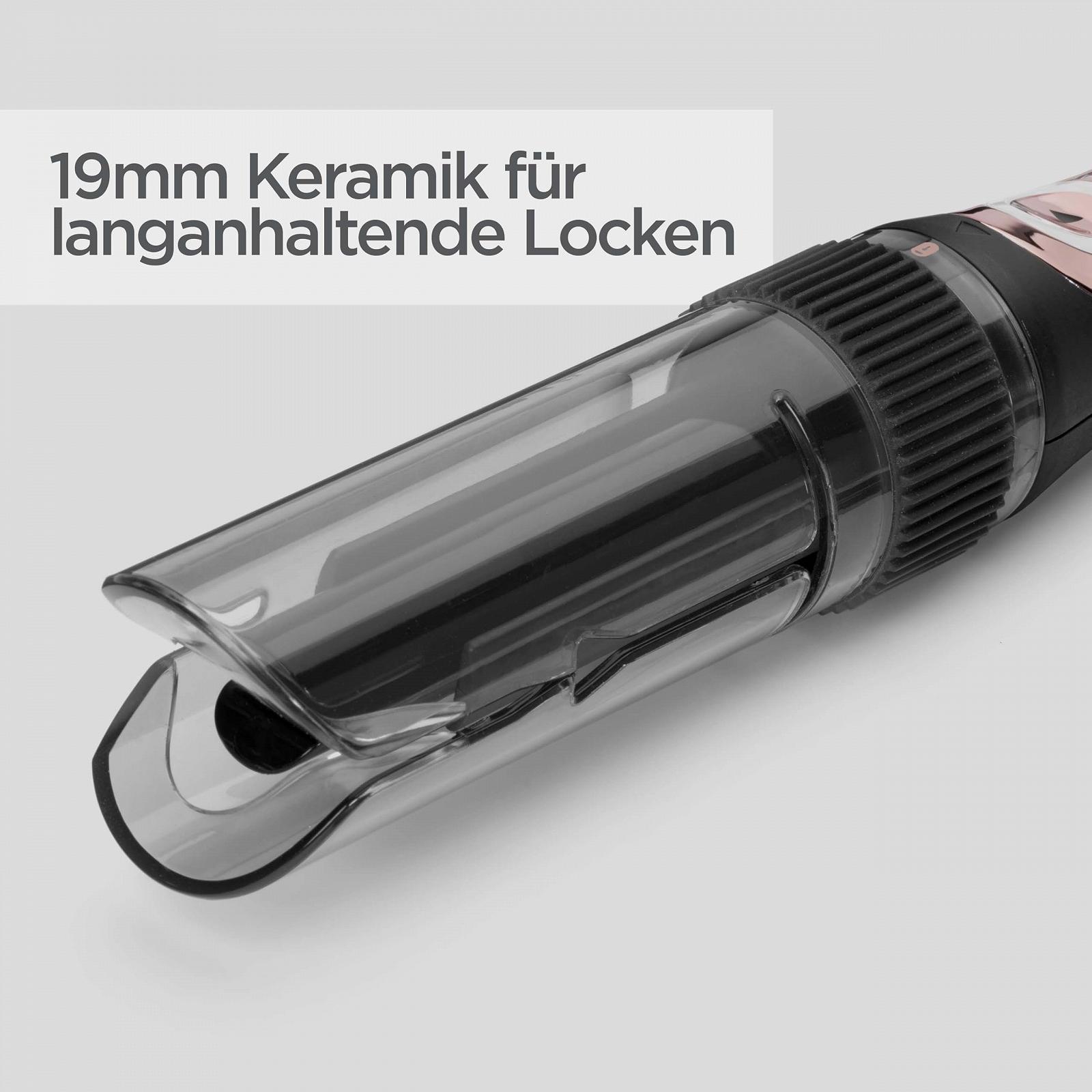 Автоматична плойка BaByliss Curl Secret Lite C1031E 19 мм Чорна та рожеве золото, фото №3 Автоматична плойка BaByliss Curl Secret Lite C1031E 19 мм Чорна та рожеве золото, фото №3