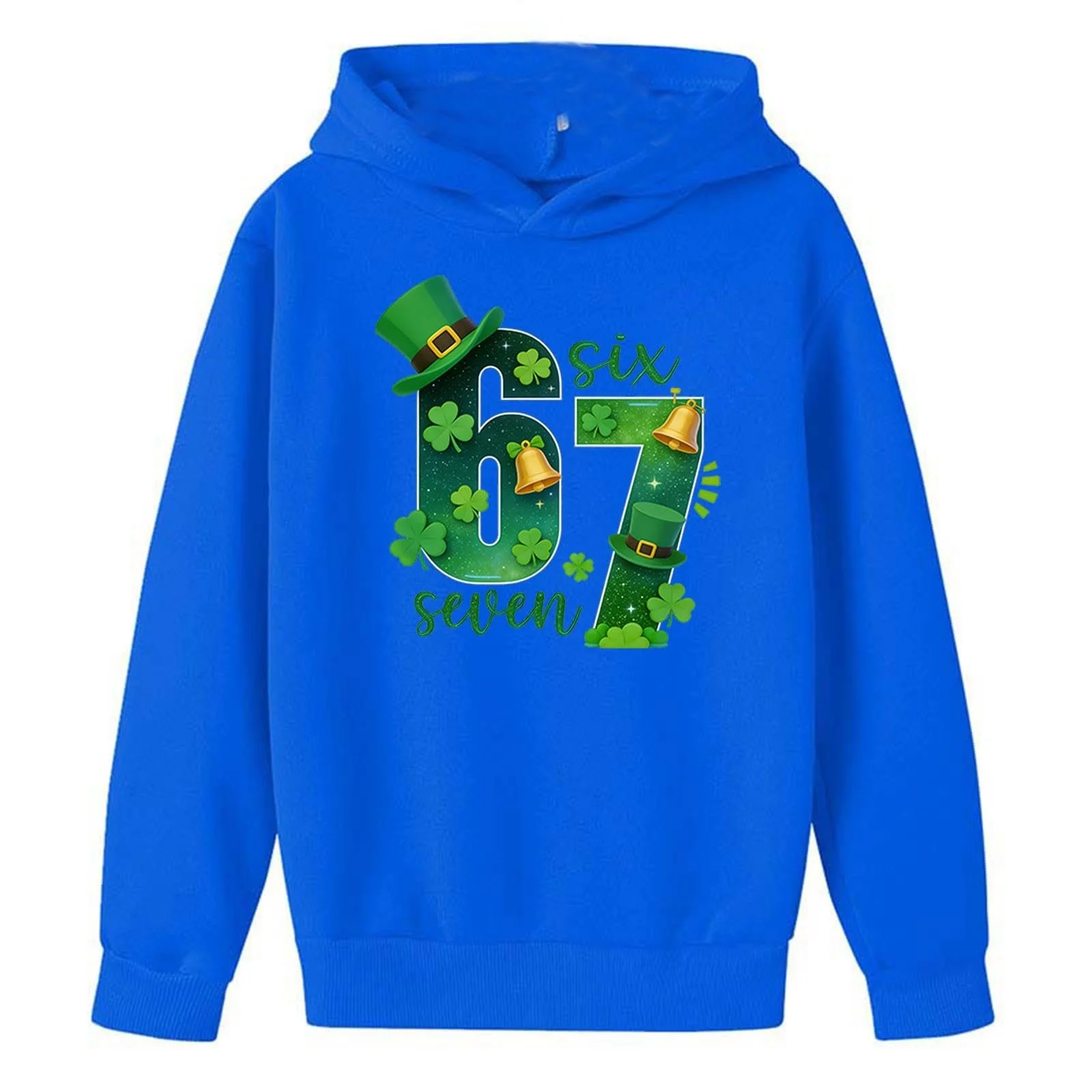 Дитячий Пуловер Толстовки 67 St. Patrick's Day Six Seven З довгими рукавами, фото №5