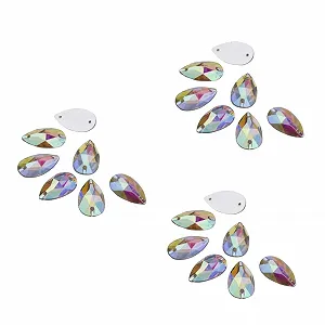 Стрази Housoutil Краплеподібні 7 x 12 мм  150 шт. - Фото 1