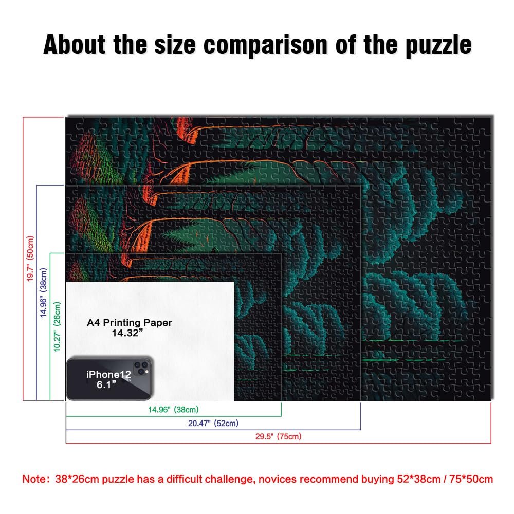 Пазл деревянный UFO Art 1000 деталей 50 x 75 см, фото №3 Пазл деревянный UFO Art 1000 деталей 50 x 75 см, фото №3