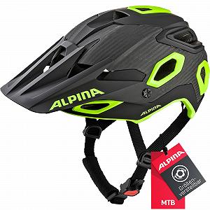 Шолом ALPINA Rootage Enduro & Trail, посилений карбоновим волокном, з охолоджуючими подушечками для дорослих - Фото 1