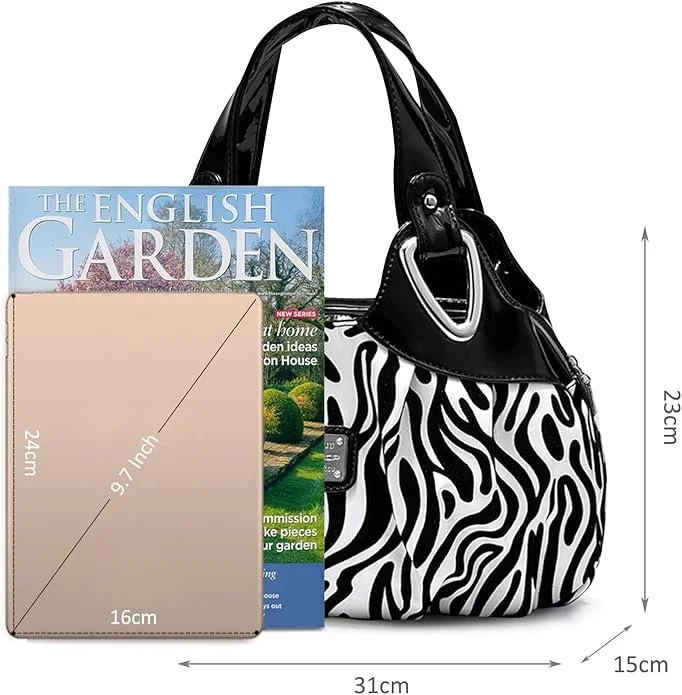 Женская сумка Nicole & Doris с леопардовым узором, фото №2