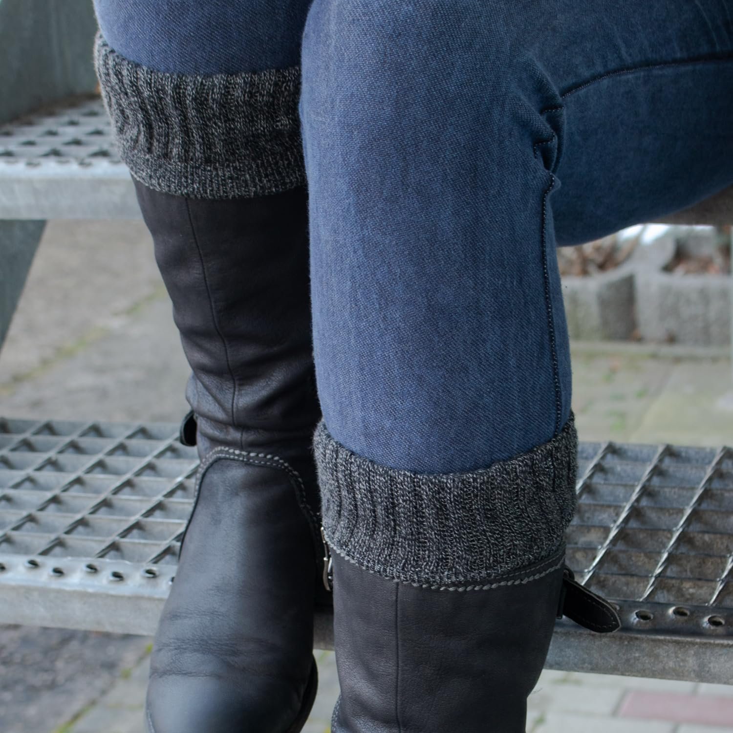 Женские махровые носки Footstar (6 пар) Зимние носки с термо-эффектом, фото №4