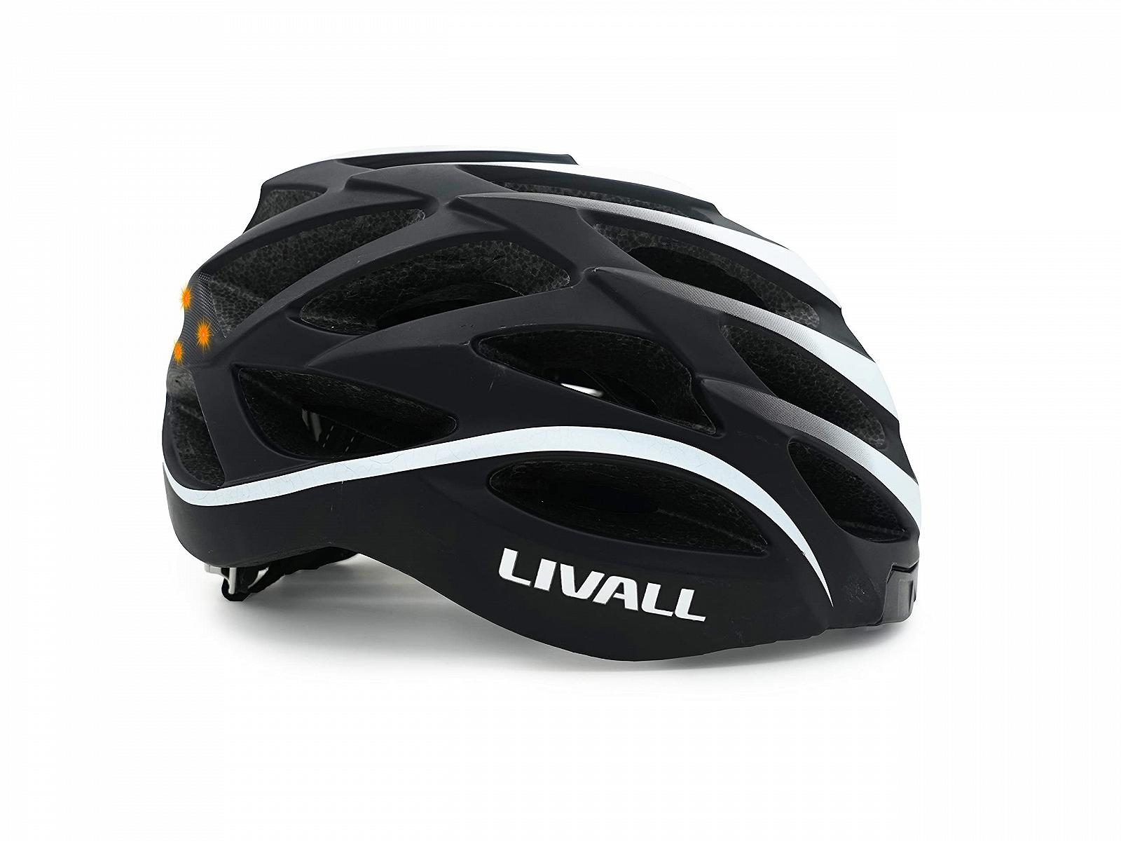 Велосипедний шолом Livall BH62 Neo Smart з LED підсвічуванням, SOS сигналізацією, мультимедіа та Hands-Free комплектом, фото №3