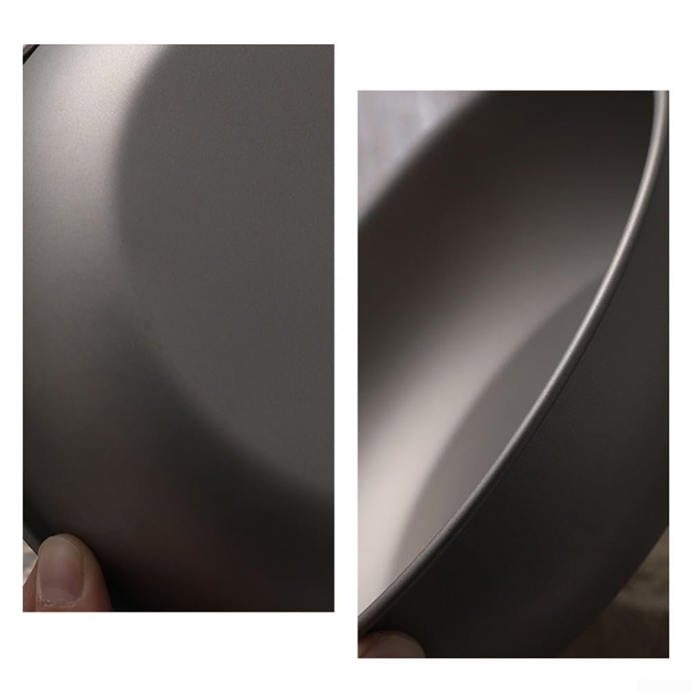 Тарелка PETSTIBLE Pure Titanium, для кемпинга, из чистого титана, ультралегкая, подходит для барбекю, походов и пикников, фото №2