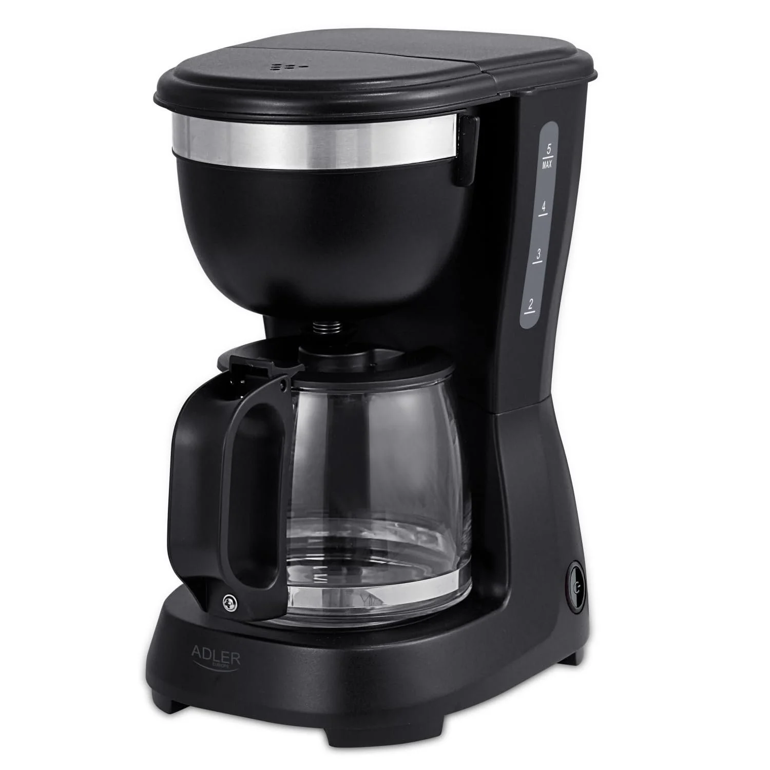 Капельная кофеварка ADLER AD 4381 0.6 л 600 Вт Черная, фото №2