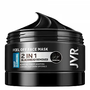 Маска для удаления черных точек JVR, маска-пленка с бамбуковым углем для глубокой очистки, маска от черных точек, черная маска для удаления черных точек, очистки пор, контроль жирности, 120 мл - Фото 1