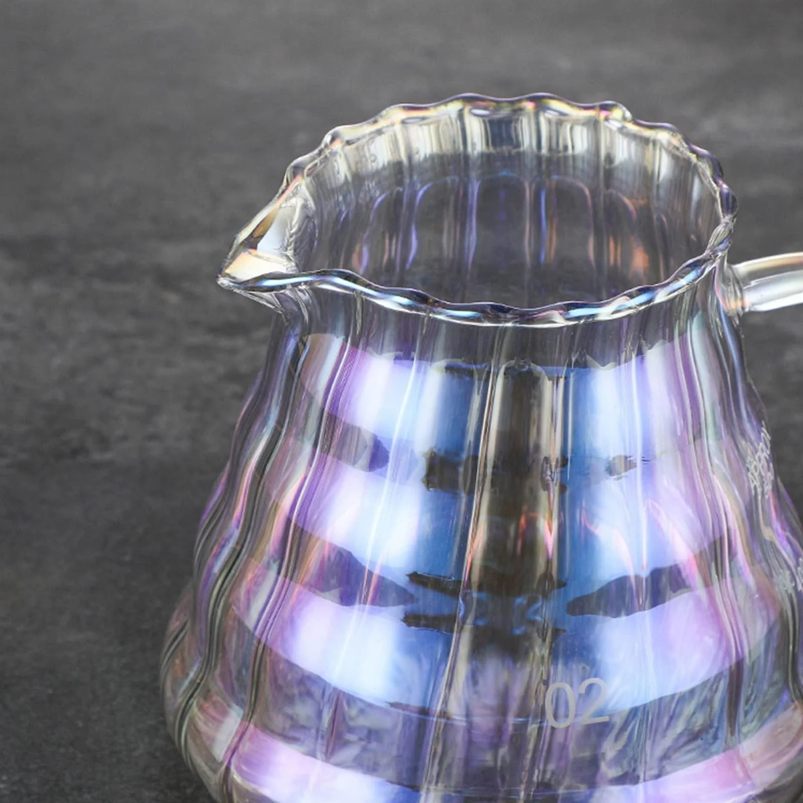 Кофейник Стеклянный Прозрачный Термостойкий, фото №2