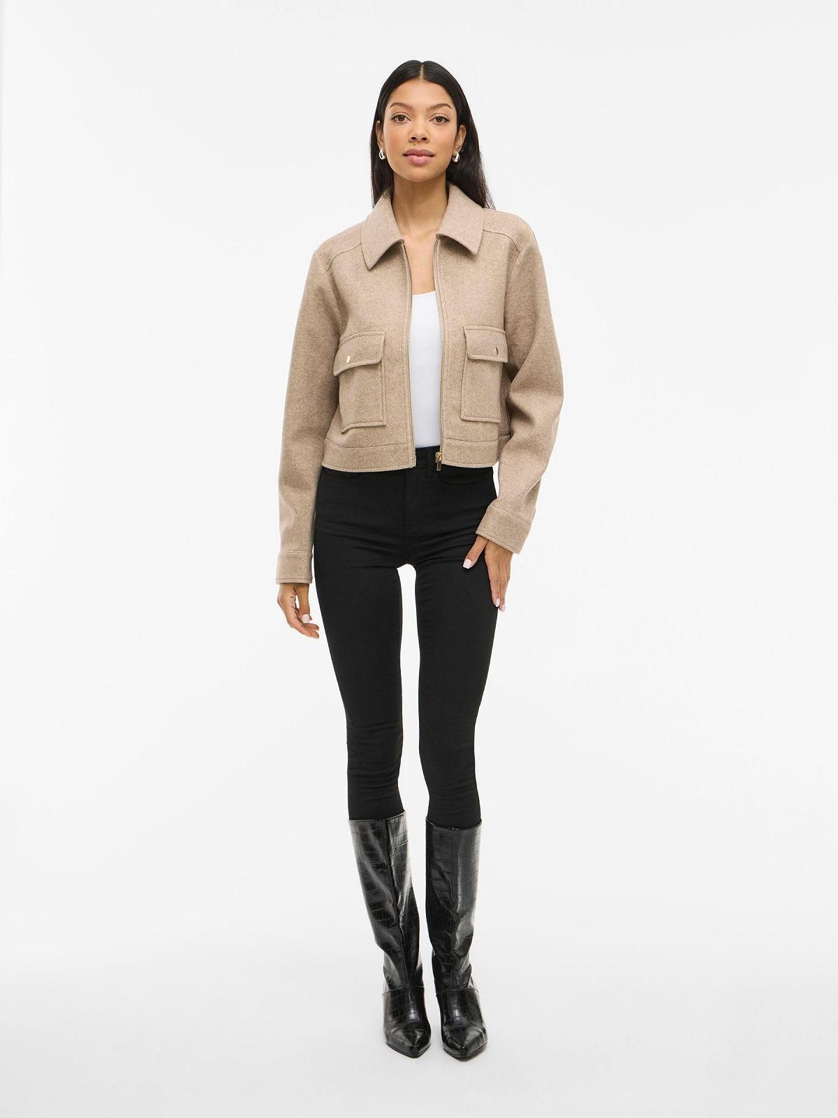 Куртка Vila VIJANE на молнии, фото №5