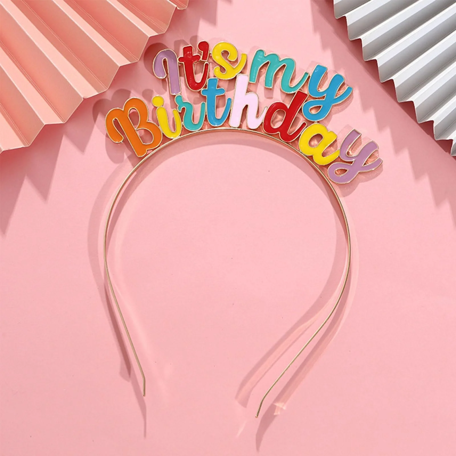 Обруч для волосся Жіночий Кольоровий Блискучий, фото №3