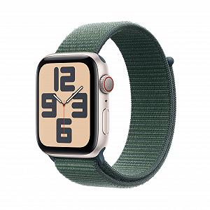 Смарт-часы Apple Watch SE (2nd Generation) GPS + Cellular 44мм Алюминиевый корпус Полярная звезда и Sport Loop Морская волна (Один размер) - Фото 1