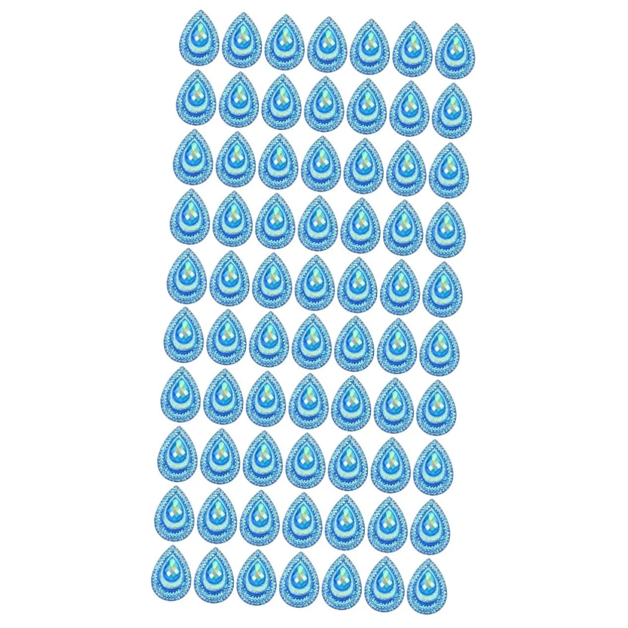 Стрази Павич Краплі води NUOBESTY 2 шт., фото №1