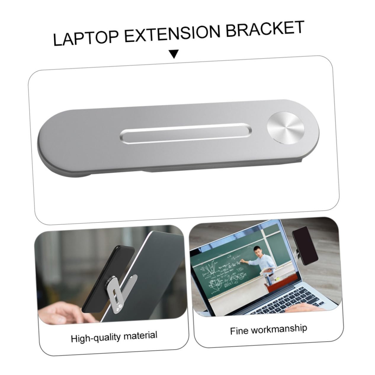 Магнітний Тримач для Телефону Coheali Алюмінієвий Сплав Складний Легкий, фото №4