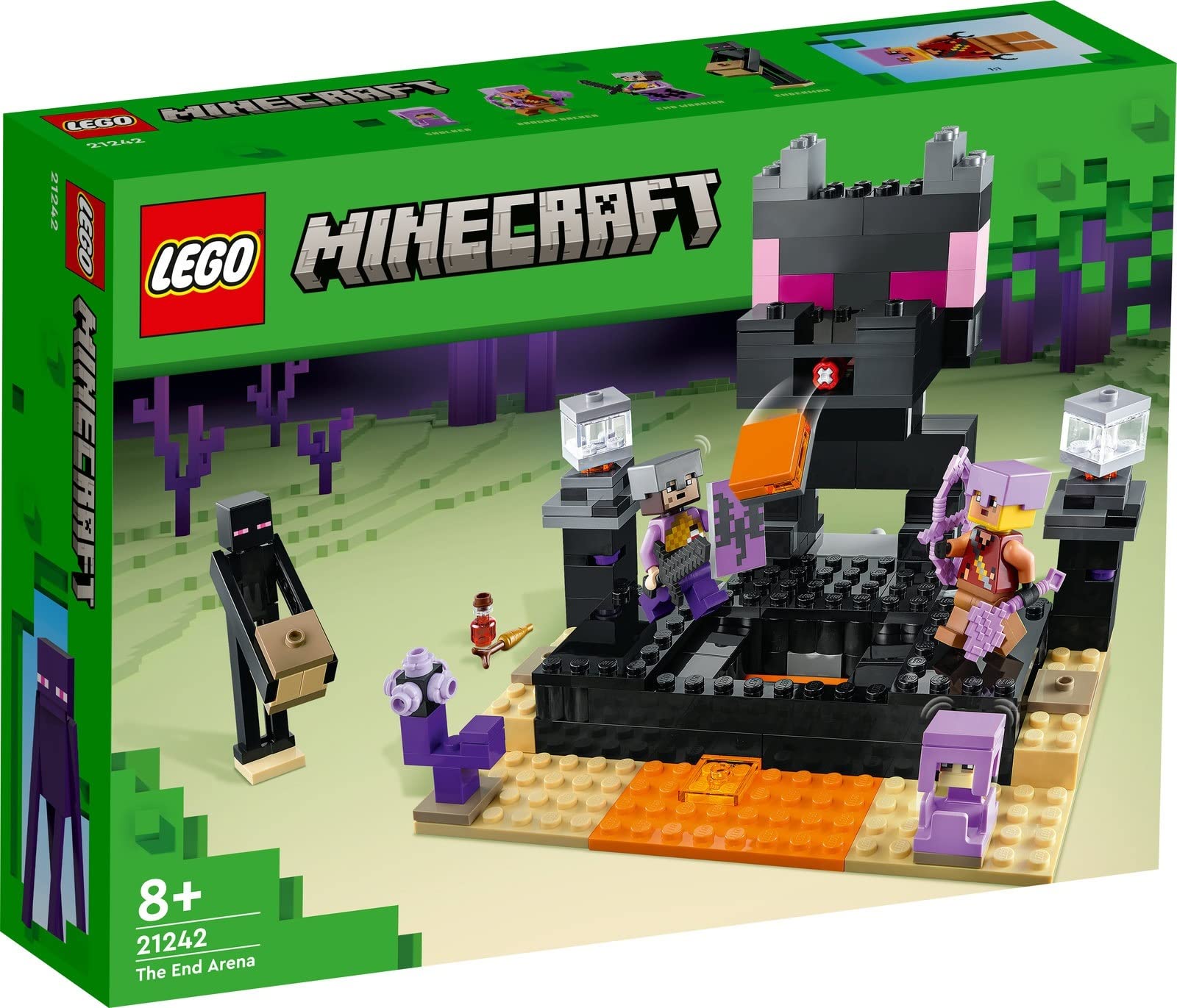 Конструктор Lego Minecraft 21242 Арена Краю і 21171 Стабільний Стабільний Набір 2, фото №2