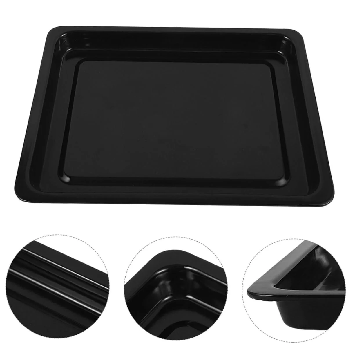 Противень для запекания Luxshiny эмалированный 34x26x2.5 см термостойкий прямоугольный, фото №9 Противень для запекания Luxshiny эмалированный 34x26x2.5 см термостойкий прямоугольный, фото №9