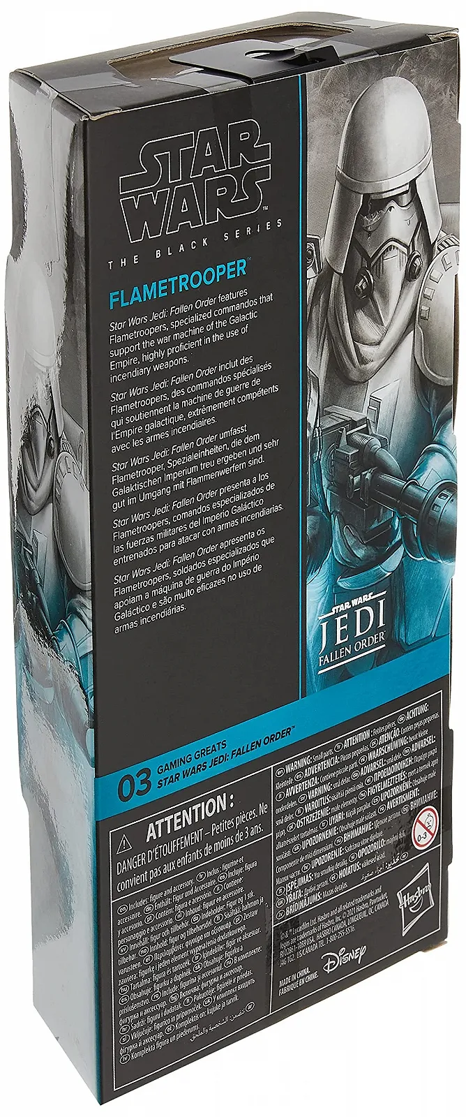 Фигурка Star Wars Black Series Gaming Greats Flametrooper 15 см, фото №4