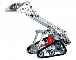 Конструктор Eitech 00220 Металевий Навантажувач на гусеничному ходу 365 деталей для дітей від 8 років - Фото 1