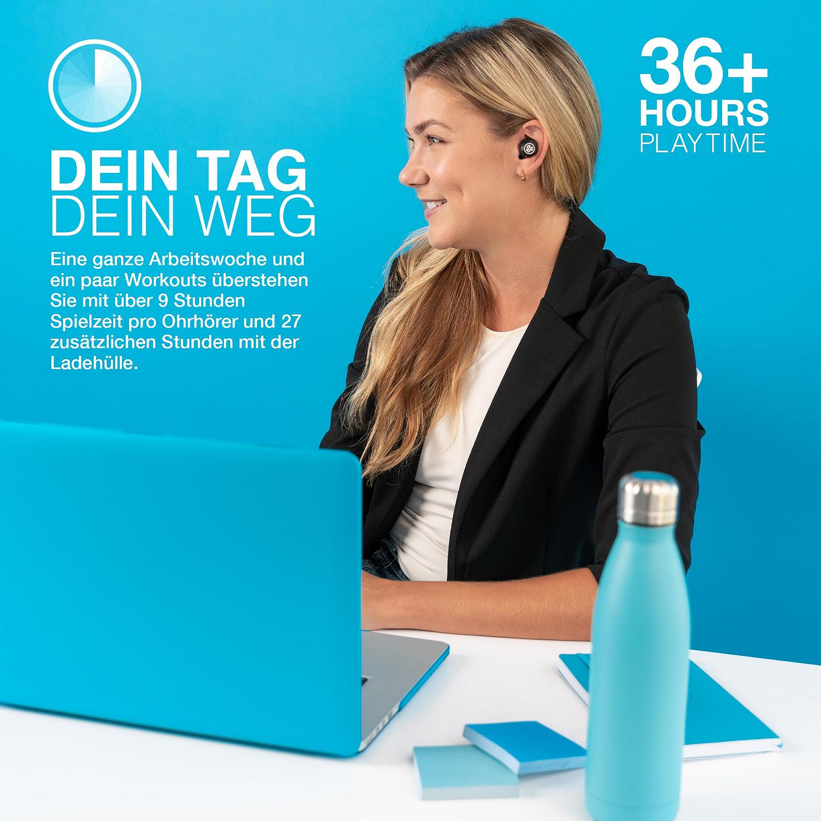 Наушники JLab JBuds Air Pro Вкладыши Беспроводные Bluetooth с встроенным трекером Tile, фото №3