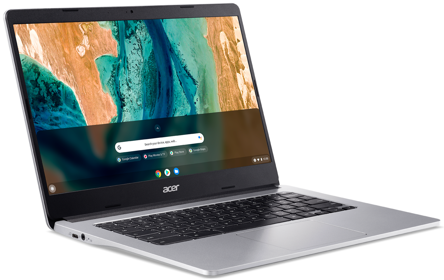 Ноутбук 14" Acer Chromebook 314 (CB314-2H-K227) MediaTek MT8183 RAM 4GB SSD 64GB 12год батарея ChromeOS (UKR), фото №3