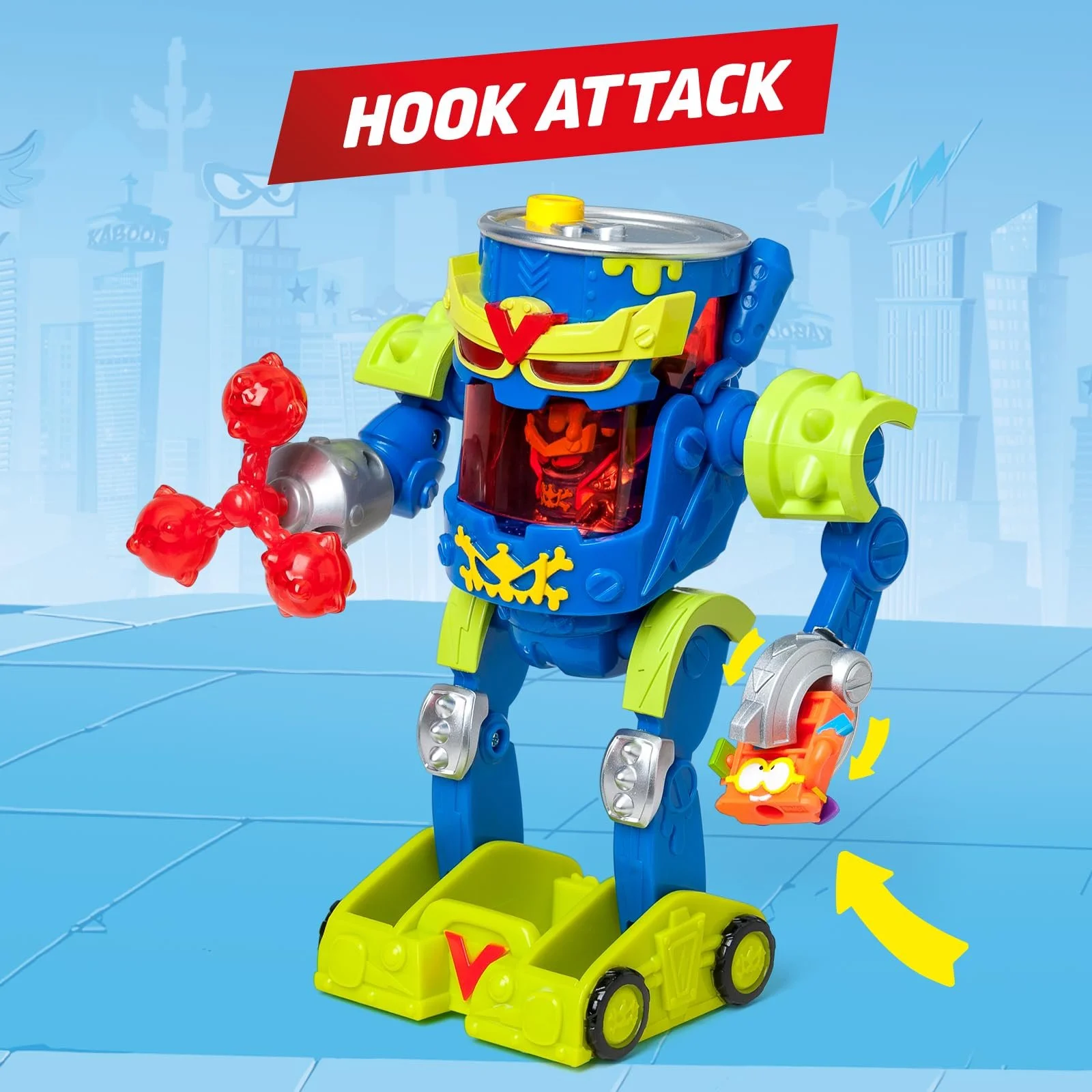 Робот Superthings Kazoom Power Ultra Striker Mr. King, фото №8