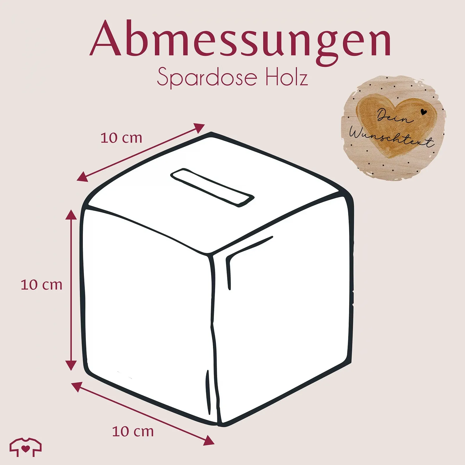 Скарбничка дерев'яна із замком та ключем, фото №3