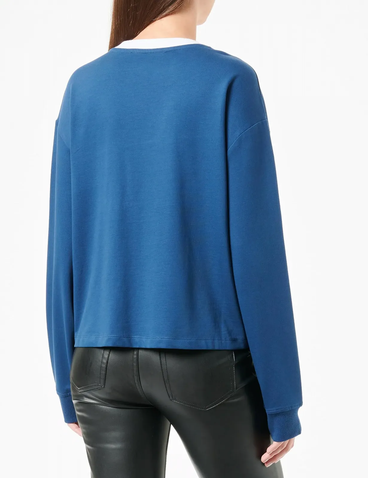 Жіноча Толстовка Love Moschino Розкльошений Крій Довгий Рукав, фото №3