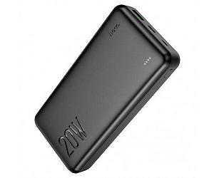Зовнішній акумулятор Power Bank Hoco Type-C PD 20W+Quick Charge 3.0 20000 mAh J87A Black - Фото 1