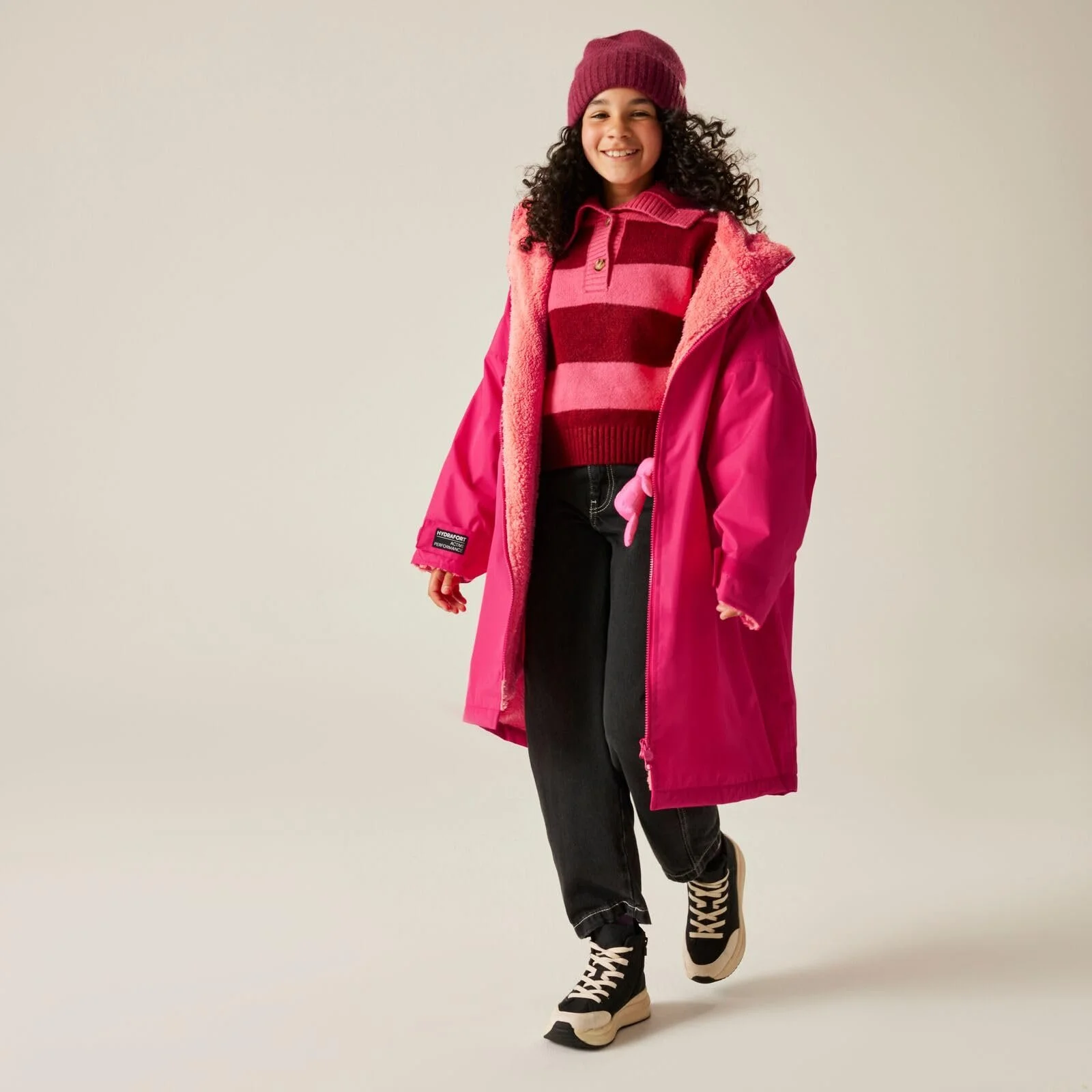 Унісекс Водонепроникна Зміна одягу Regatta для дітей, дитячий халат-пальто (1 шт. в упаковці), фото №5