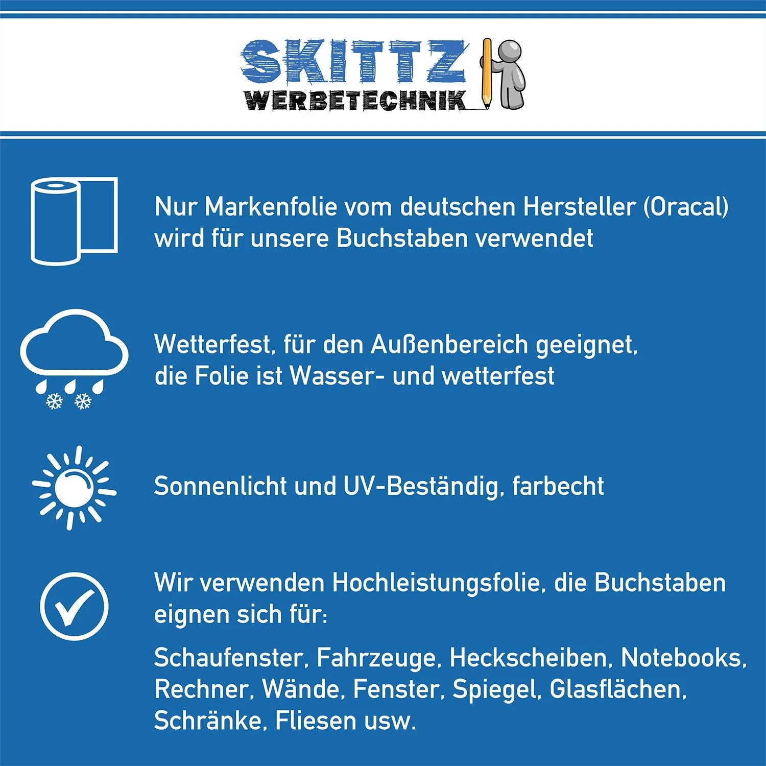 Літери Skittz advertising technology 4 см глянцеві 150 шт., фото №2