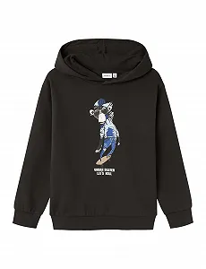Худі NAME IT Nkmrenma LS Nreg Sweat Wh Bru для хлопчиків - Фото 1