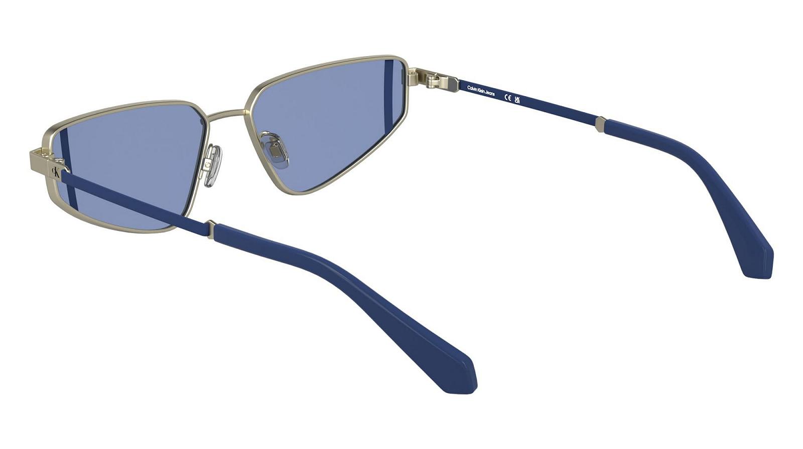 Сонцезахисні окуляри CALVIN KLEIN JEANS CKJ25200S Матове Світле Золото Один Розмір, фото №4