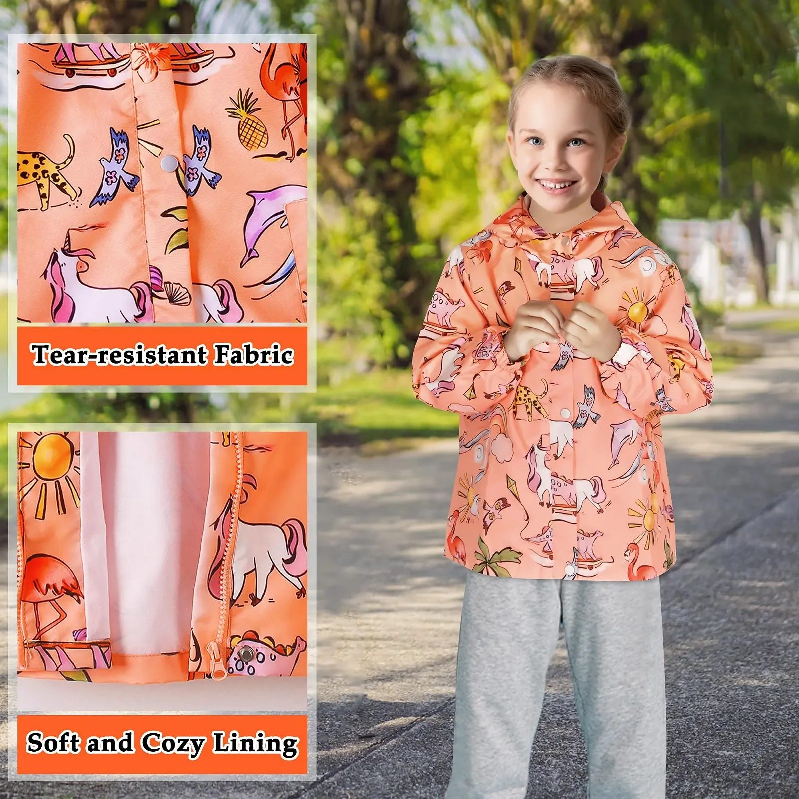 Софтшел куртка Domueay Дитяча Водонепроникна, фото №4