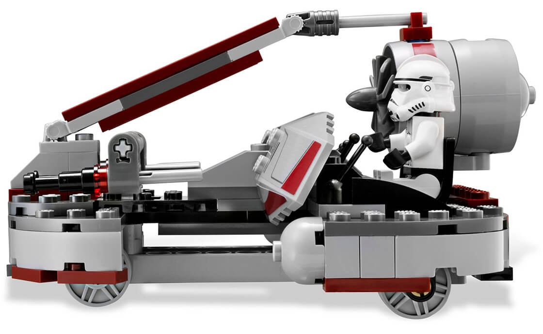 Конструктор Лего Раритет LEGO Star Wars Болотный спидер Республиканцев (8091), фото №2
