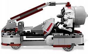 Конструктор Лего Раритет LEGO Star Wars Болотный спидер Республиканцев (8091) synthetic.ua - Фото 1