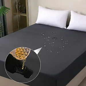 Купити Наматрацник ohano Водонепроникний 140 x 200 см Темно-сірий - Фото 1 Наматрацник ohano Водонепроникний 140 x 200 см Темно-сірий - Фото 1