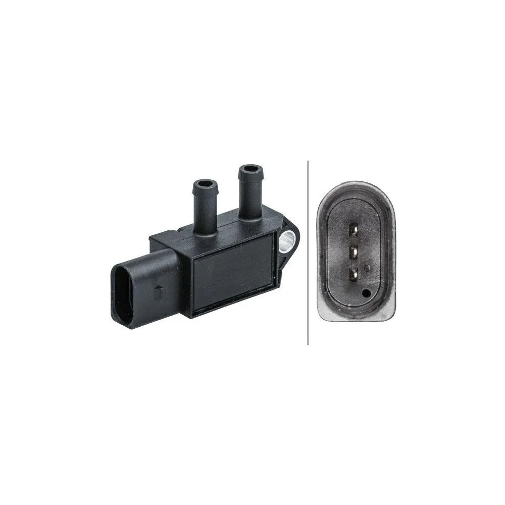 Датчик тиску відпрацьованих газів HELLA 6PP 009 409-621 для AUDI SEAT SKODA VW HITACHI, фото №1