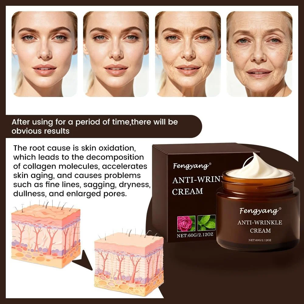 Денний крем Fengyang Retinol Anti-Ageing живильний проти зморшок для всіх типів шкіри, фото №2 Денний крем Fengyang Retinol Anti-Ageing живильний проти зморшок для всіх типів шкіри, фото №2