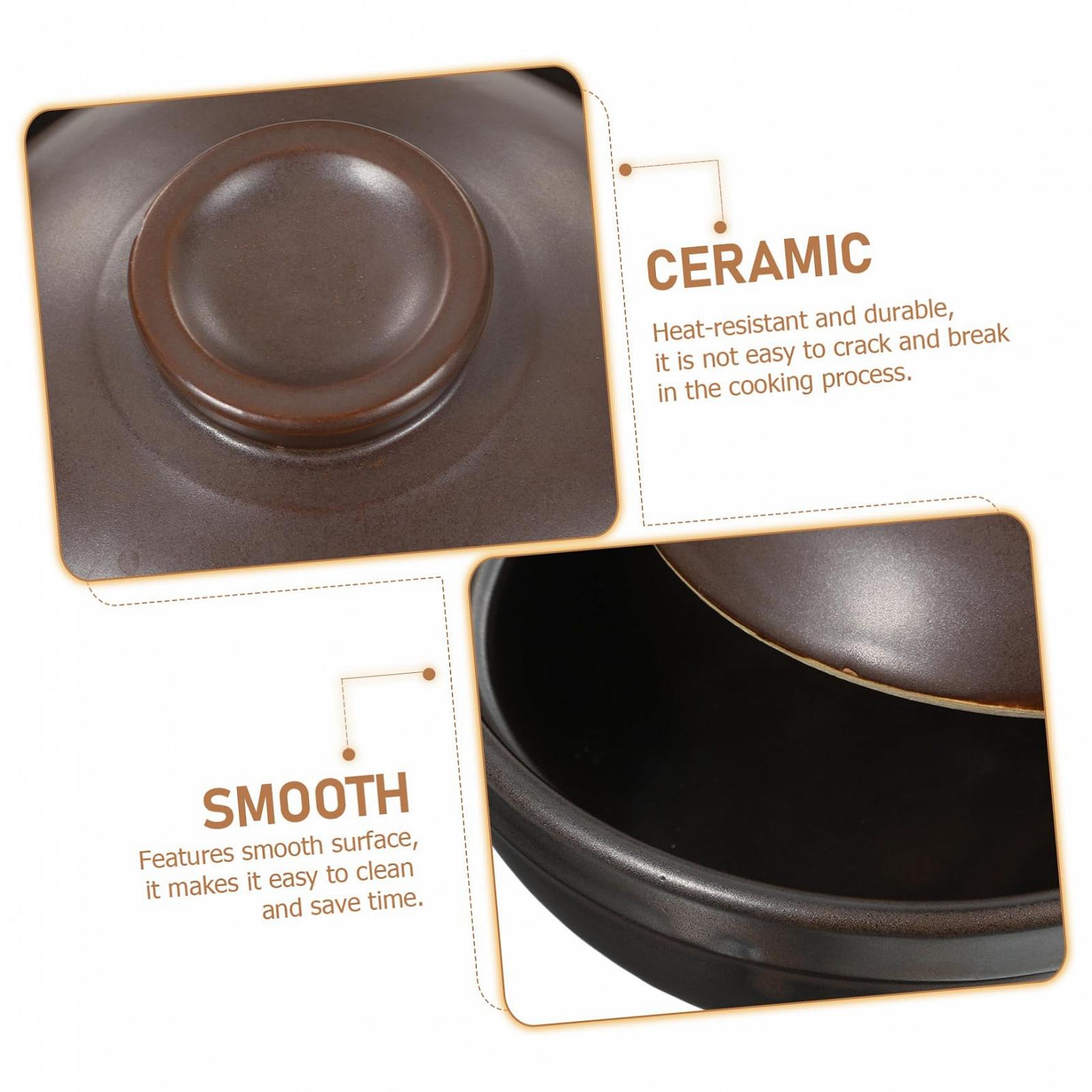 Керамічний Ківш традиційний мала з ручкою термостійкий для рису та супів, фото №9 Керамічний Ківш традиційний мала з ручкою термостійкий для рису та супів, фото №9