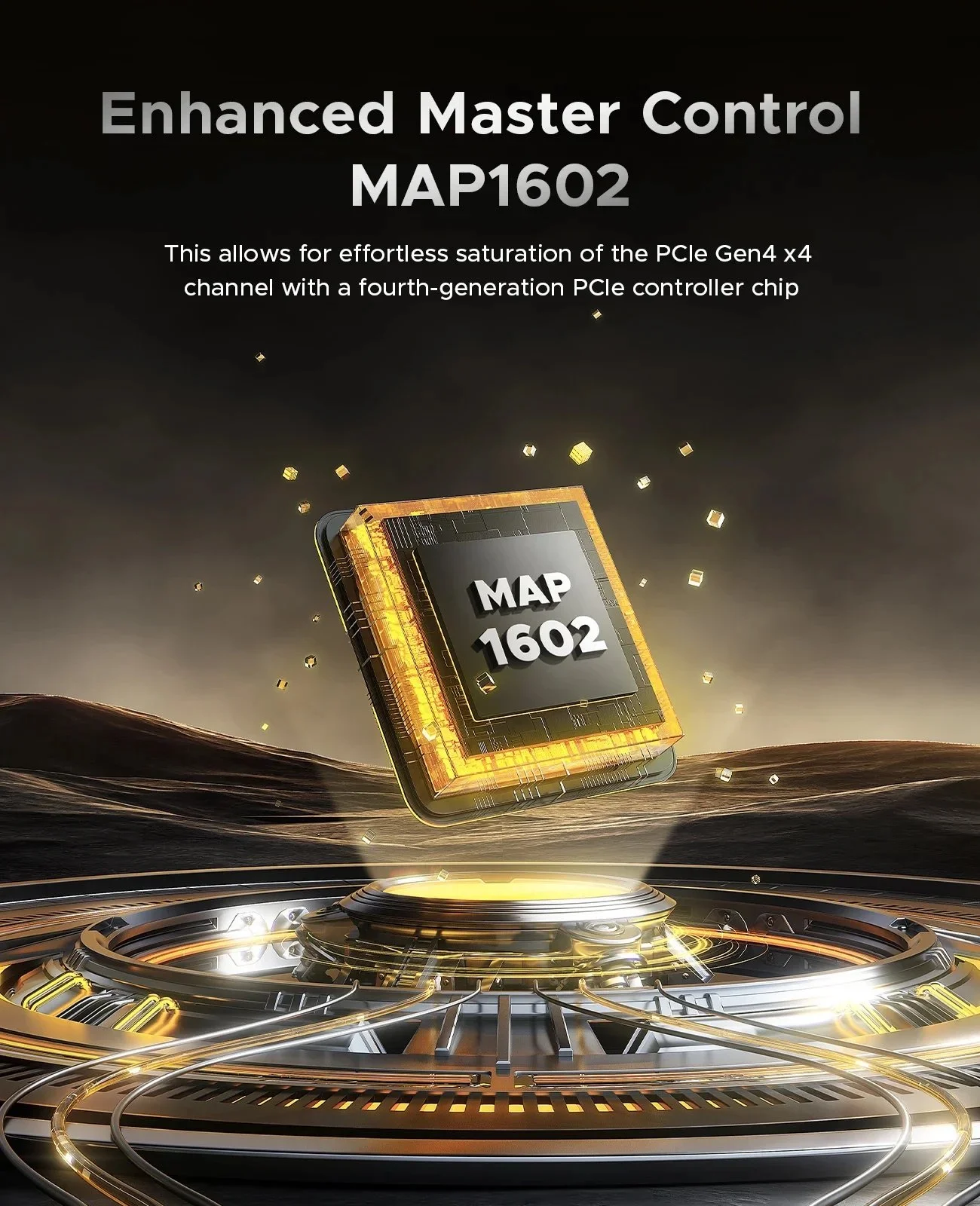 SSD накопитель ORICO IG740-Pro 1TB NVMe 2280 PCIe4x4 7400MB/s, фото №4 SSD накопитель ORICO IG740-Pro 1TB NVMe 2280 PCIe4x4 7400MB/s, фото №4