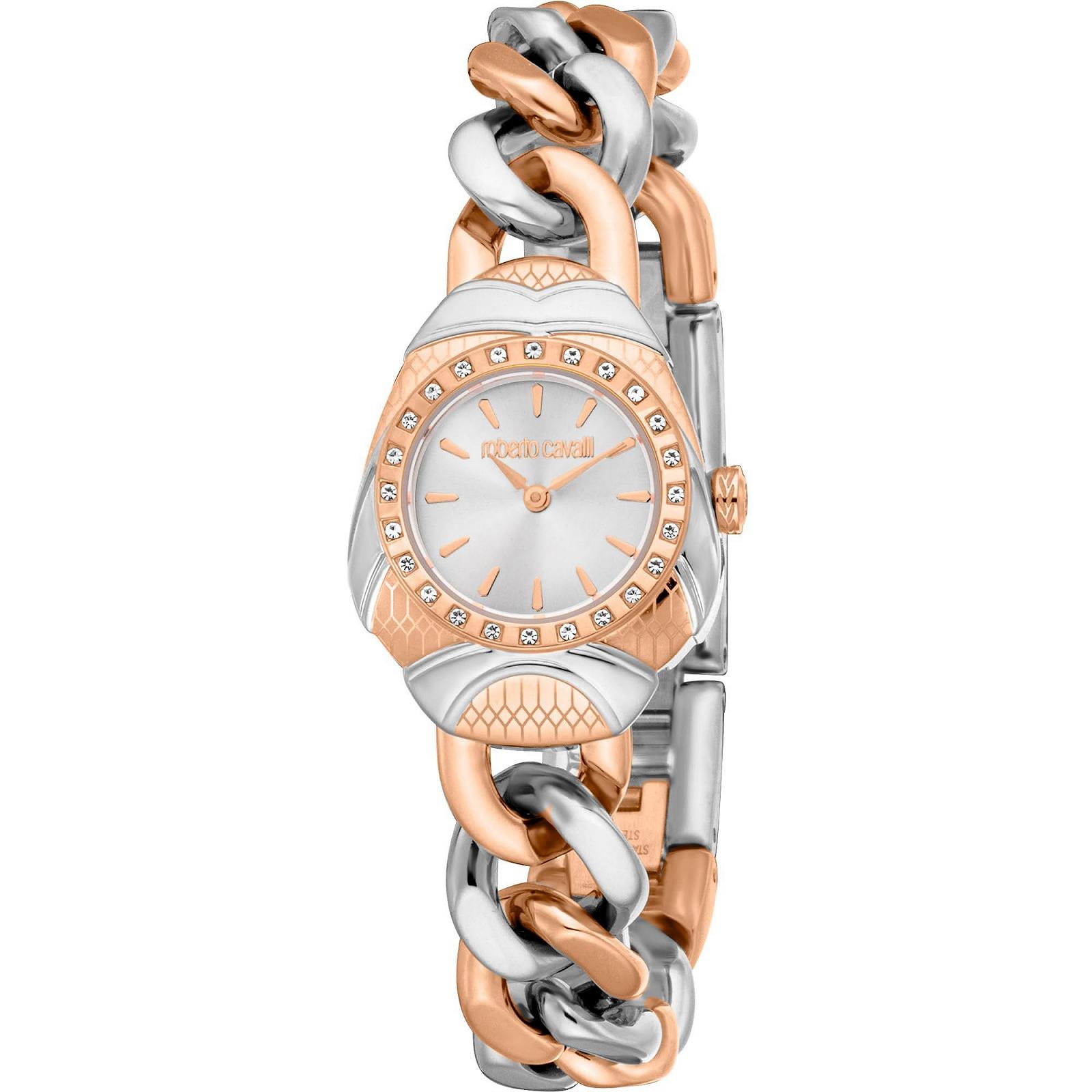 Жіночий аналоговий годинник Roberto Cavalli RC5L093M0065, сріблясто-сірий, фото №1