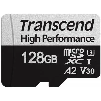Карта памяти Transcend 128GB microSDXC class 10 UHS-I U3 A2 340S TS128GUSD340S, фото №1 Карта памяти Transcend 128GB microSDXC class 10 UHS-I U3 A2 340S TS128GUSD340S, фото №1