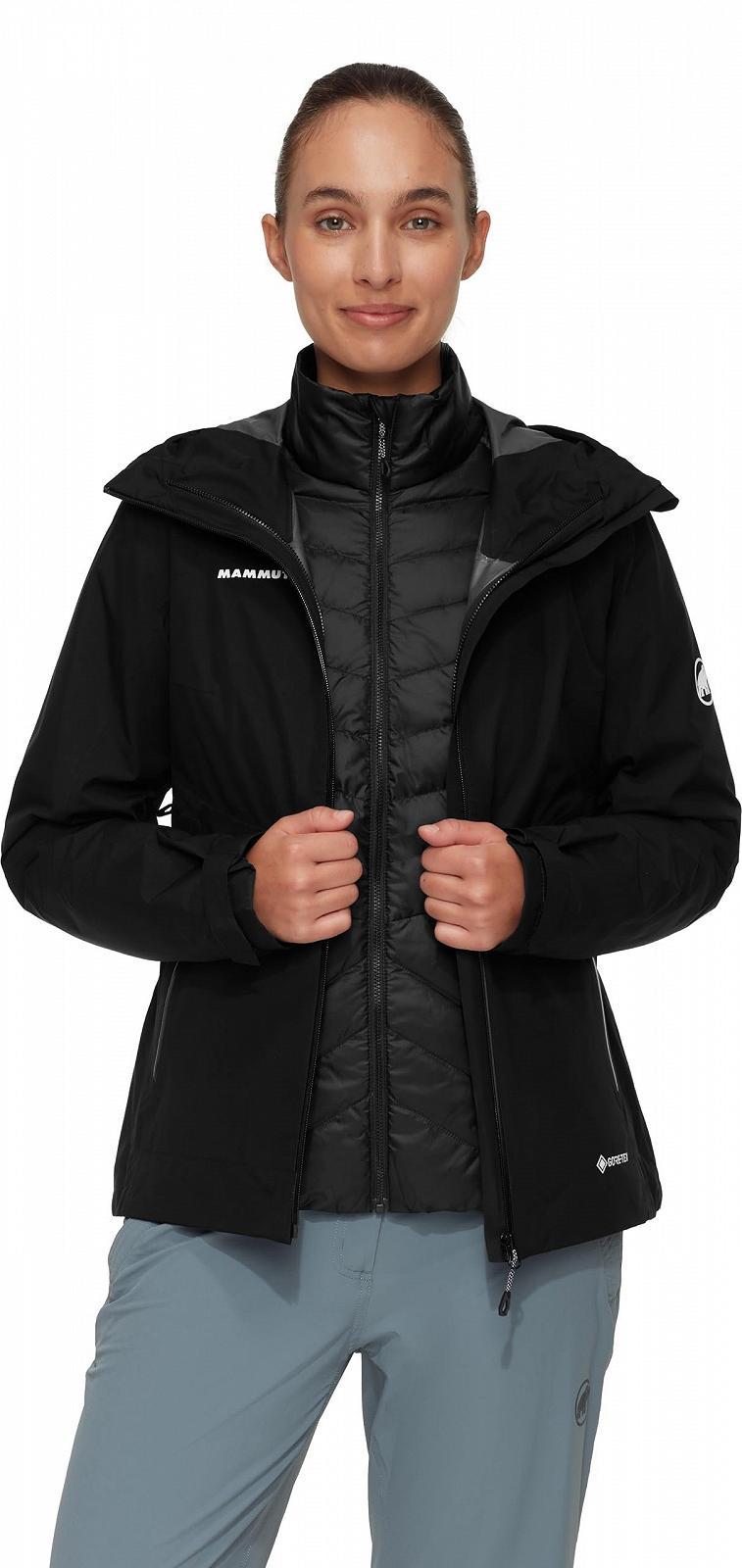 Куртка Mammut Женская Convey 3 в 1 Hs Hooded Hardshell Double, фото №2