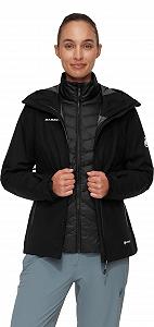 Куртка Mammut Женская Convey 3 в 1 Hs Hooded Hardshell Double synthetic.ua - Фото 1