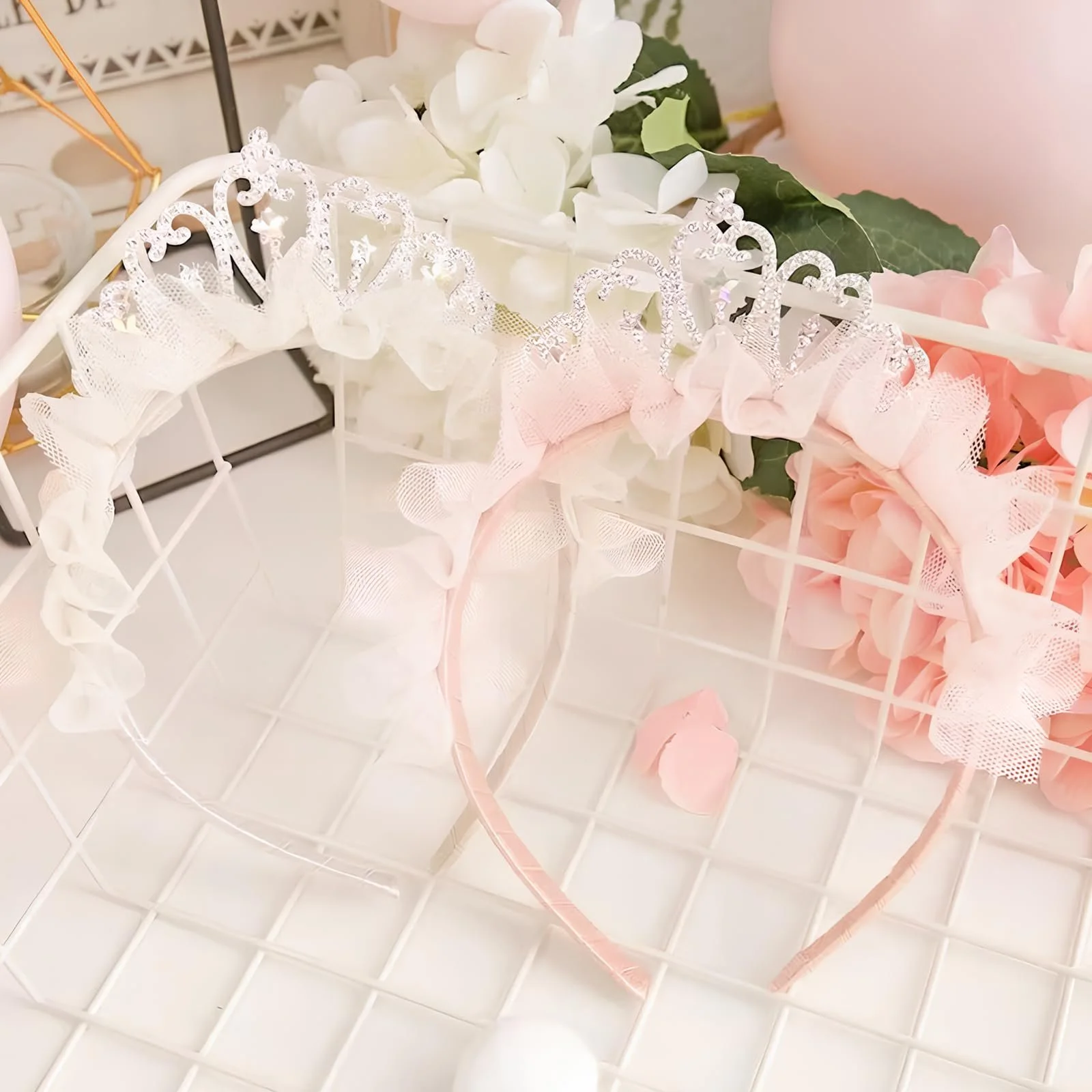 Обруч Атласный 1 см, фото №5