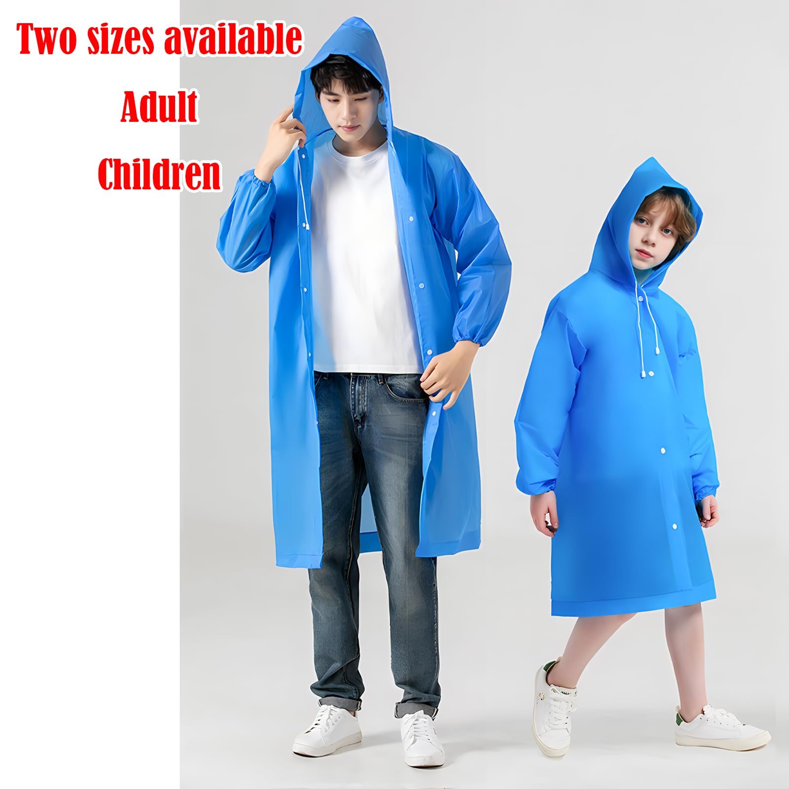 Детский дождевик LHLZNB для девочек и мальчиков, пончо, водонепроницаемый, портативный дождевик для взрослых, дождевое пончо, водонепроницаемый плащ с капюшоном и рукавами, фото №6 Детский дождевик LHLZNB для девочек и мальчиков, пончо, водонепроницаемый, портативный дождевик для взрослых, дождевое пончо, водонепроницаемый плащ с капюшоном и рукавами, фото №6