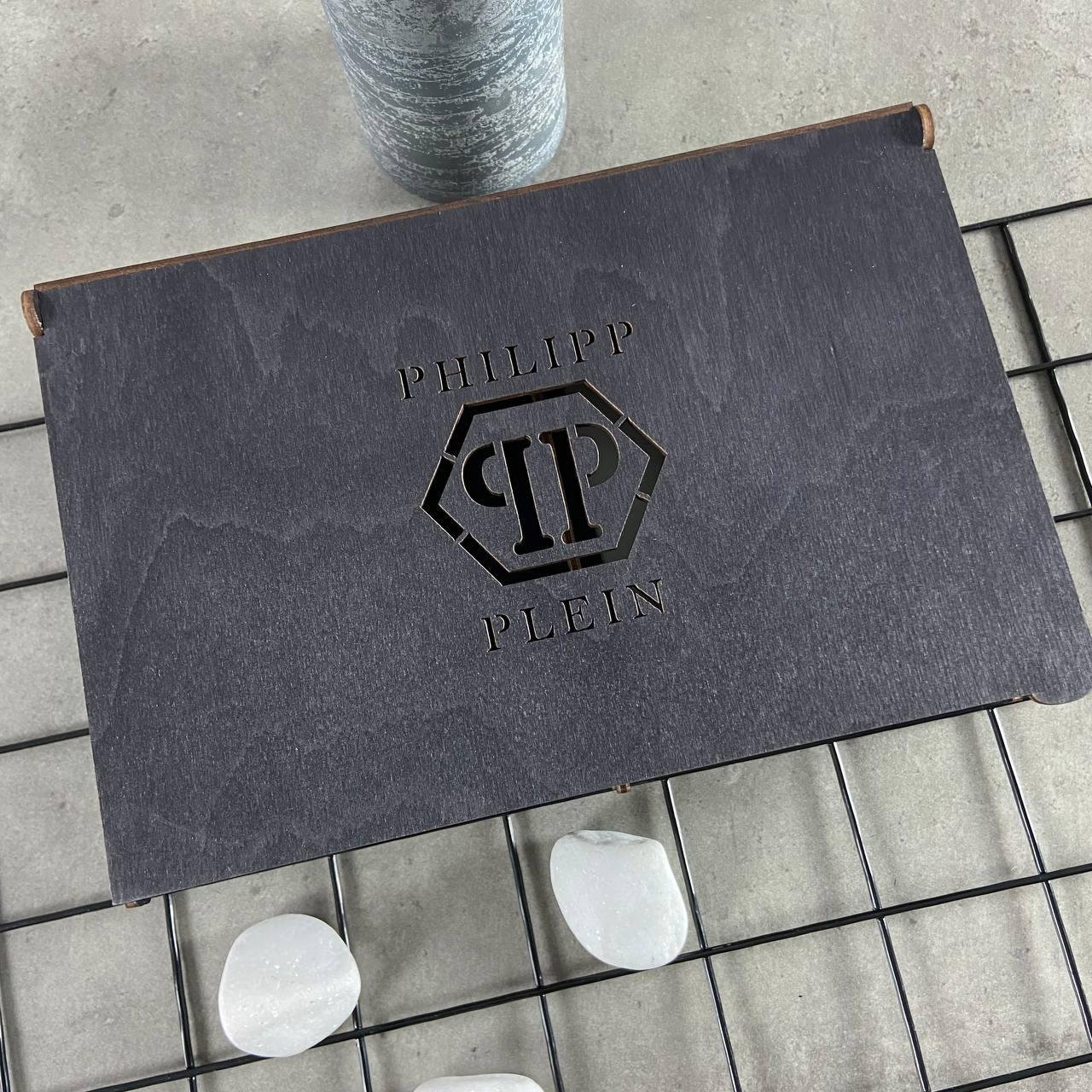 Оригінальний подарунок для чоловіка набір ремінь і гаманець із шкіри брендовий Philipp Plein, фото №5 Оригінальний подарунок для чоловіка набір ремінь і гаманець із шкіри брендовий Philipp Plein, фото №5